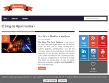 Tablet Screenshot of javiriestra.com